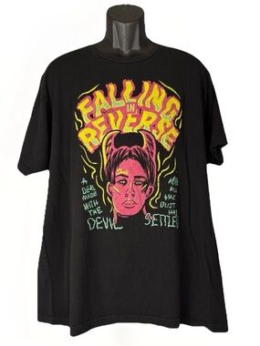 Falling in Reverse Don't Mess with Ouija Boards 2015 Black Band T-Shirt Adult XL